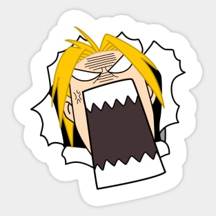 Edward Elric FullMetal Alchemist Sticker